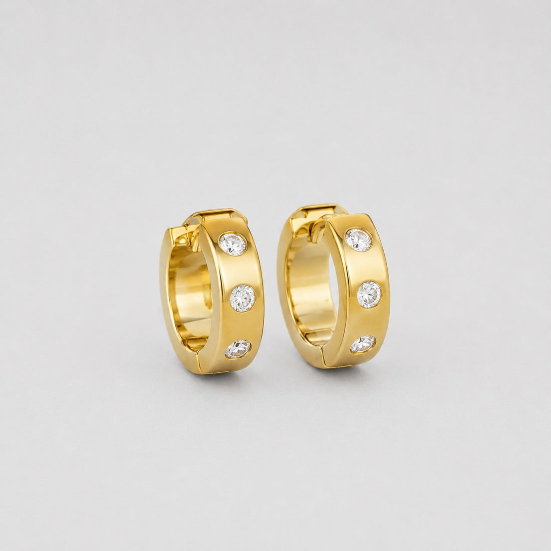 Earrings 283 - 304 stainless steel by Qimati