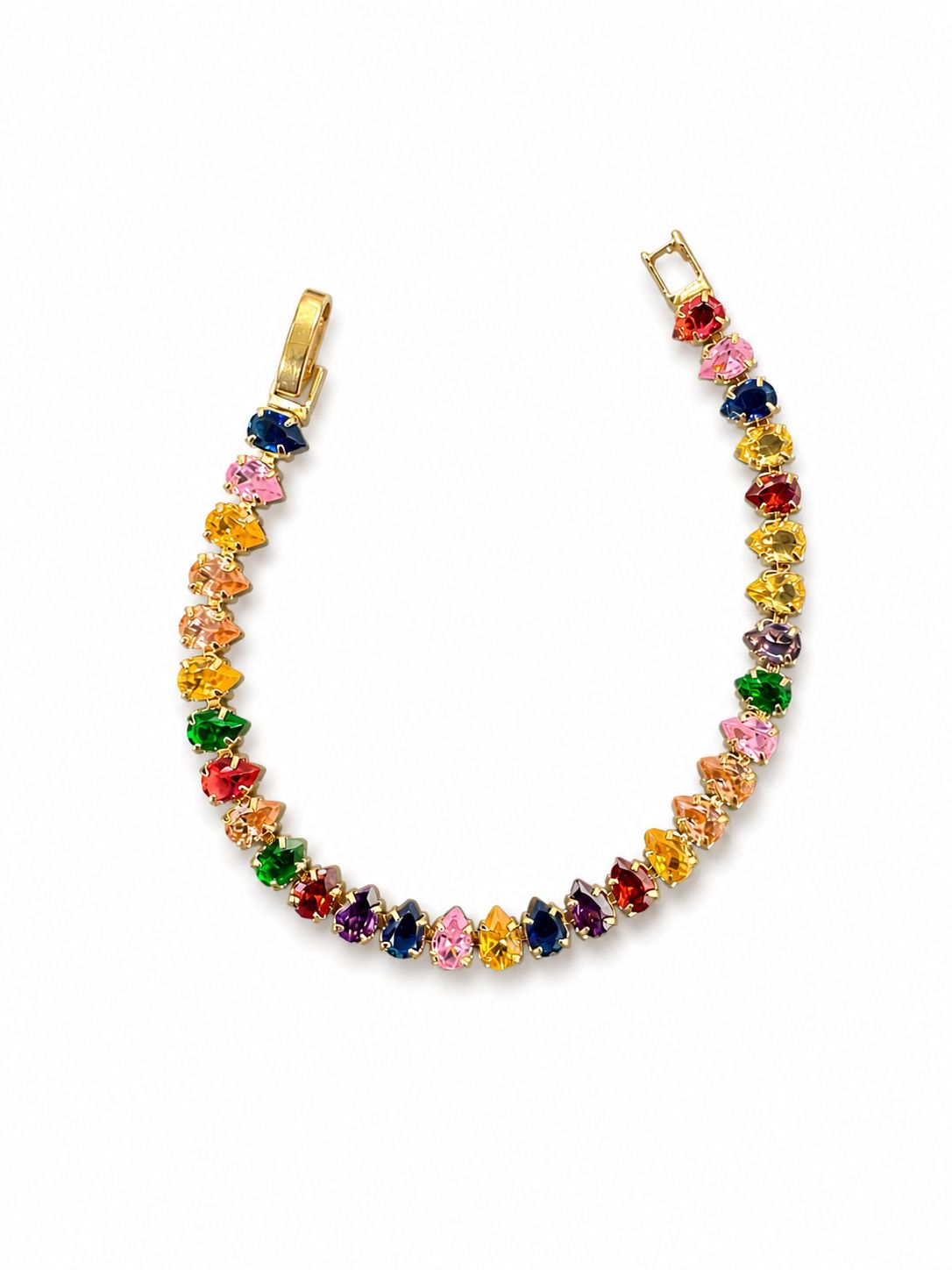 Chain Bracelet 234 - brass by Qimati