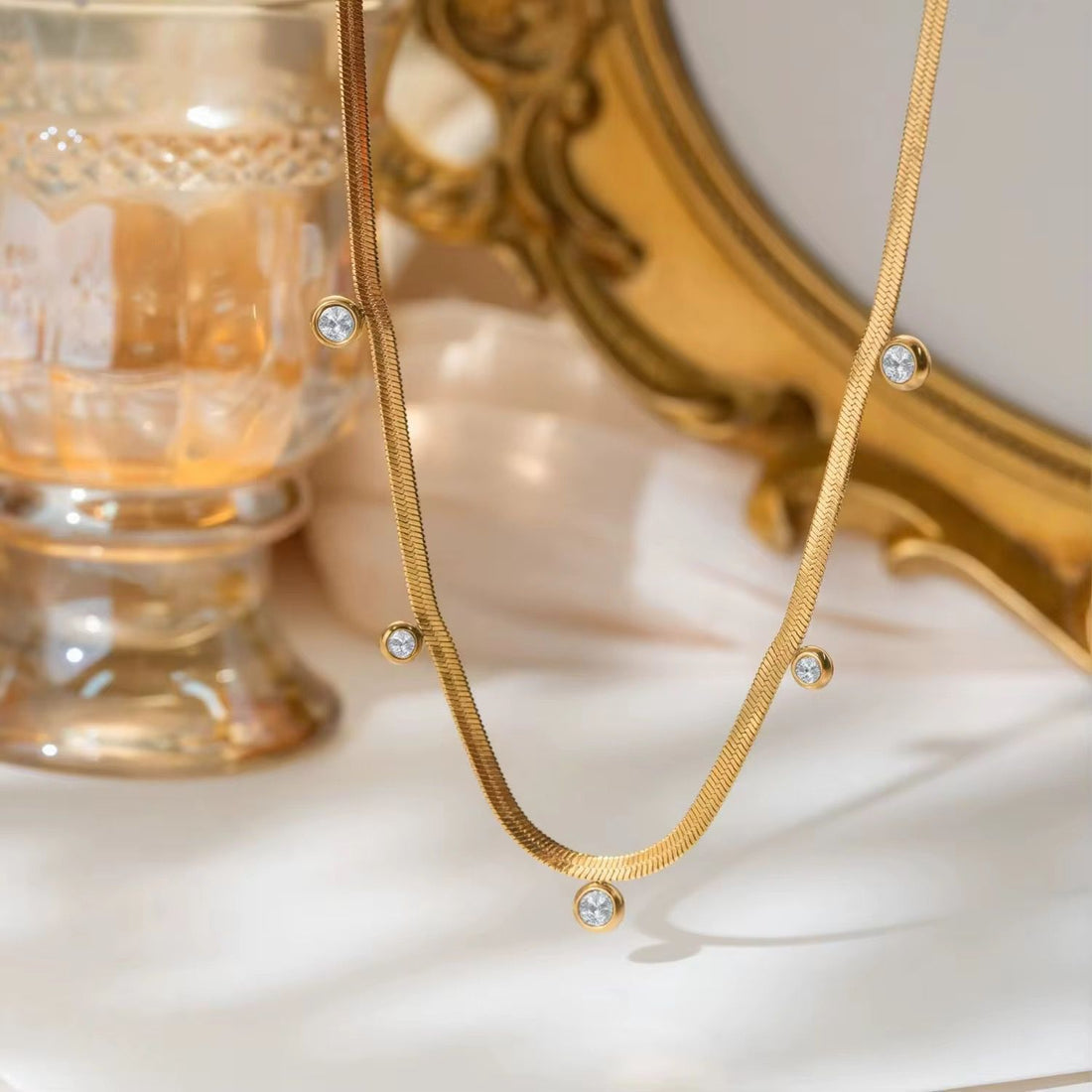 Necklace 677 - 304 stainless steel by Qimati