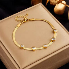 Chain Bracelet 414 - 316L stainless steel by Qimati