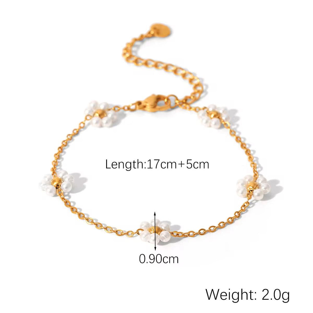 Chain Bracelet 241 - 304 stainless steel by Qimati