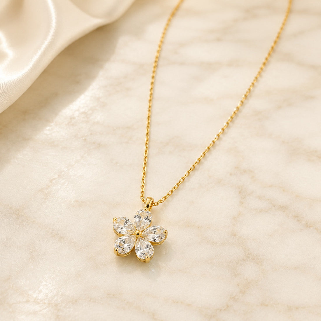 Necklace 738 - 316L stainless steel by Qimati