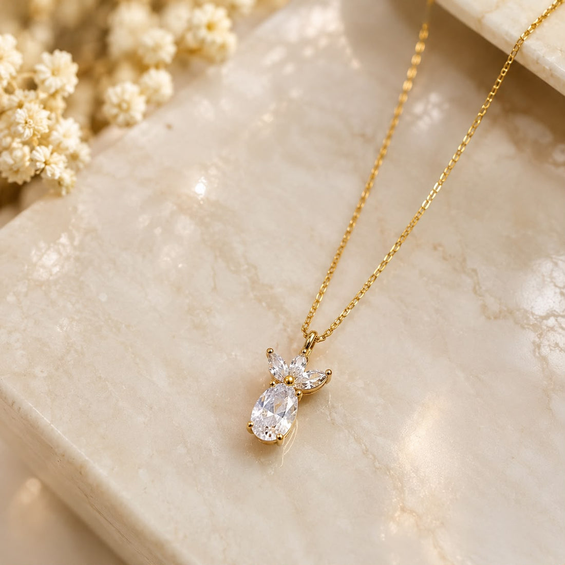 Necklace 719 - 316L stainless steel by Qimati
