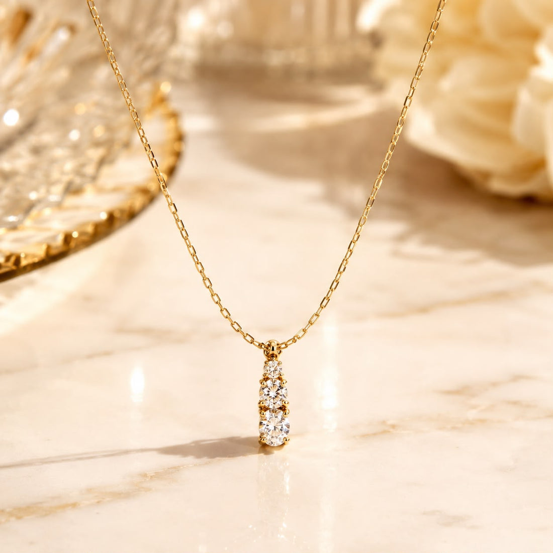 Necklace 718 - 316L stainless steel by Qimati