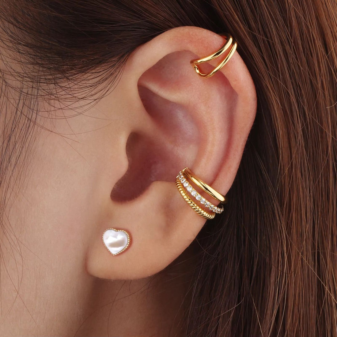 Earrings 359 (ear-cuff pair) - alternate view