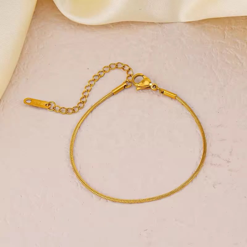Chain Bracelet 258 - 316L stainless steel by Qimati