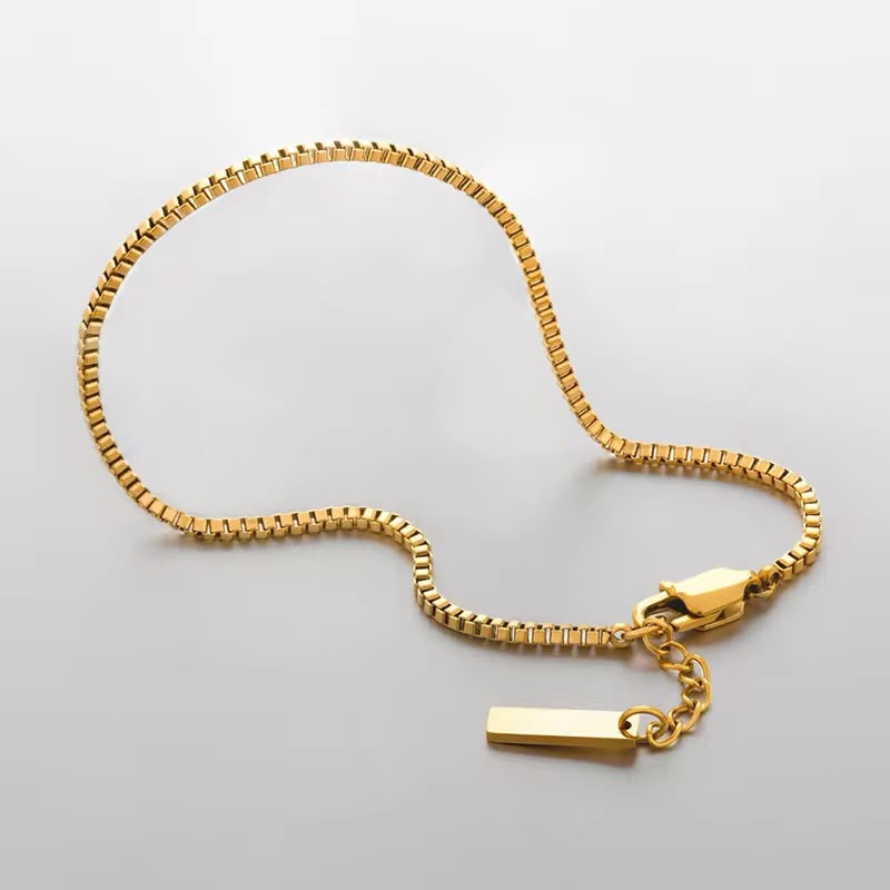 Chain Bracelet 254 - 316L stainless steel by Qimati