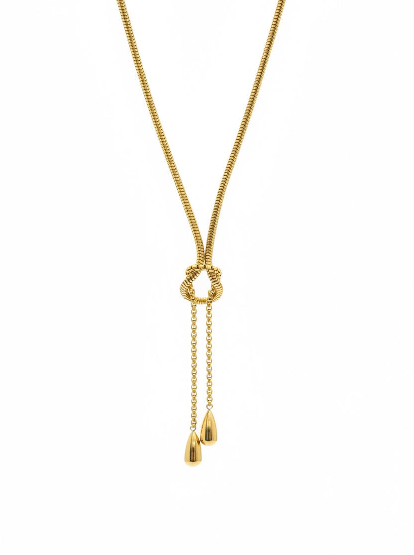 Necklace 838 - 316L stainless steel by Qimati