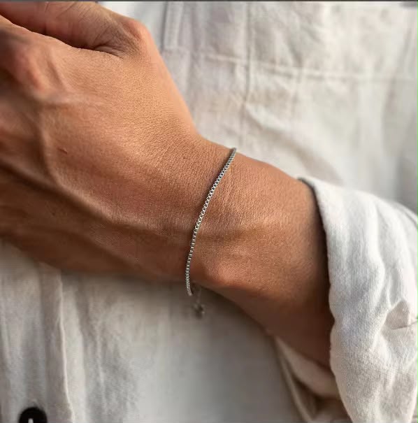 Chain Bracelet 302 - 316L stainless steel by Qimati