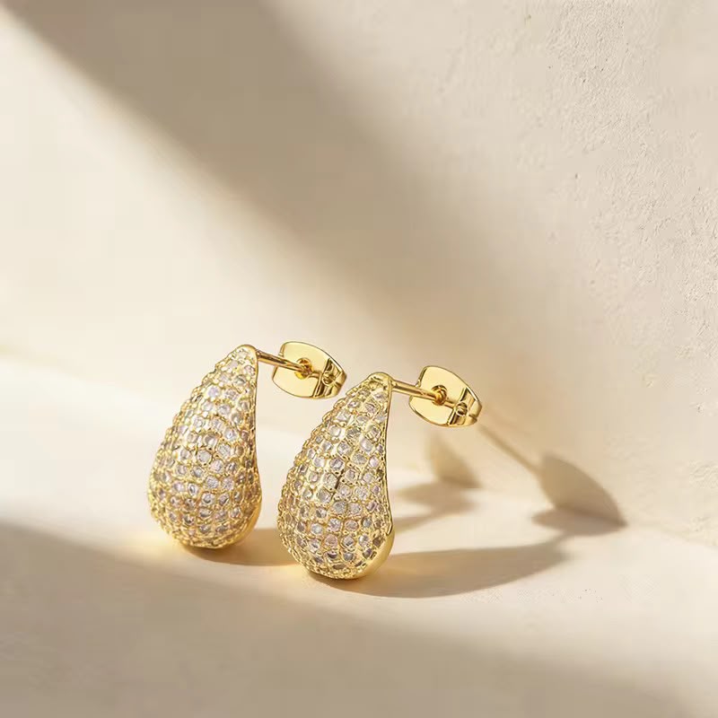 Earrings 433 - 316L stainless steel by Qimati