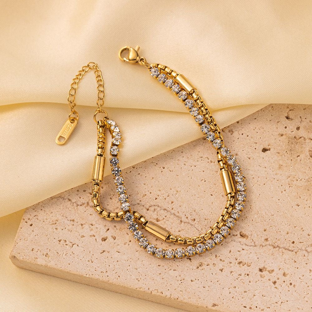 Chain Bracelet 416 - 316L stainless steel by Qimati