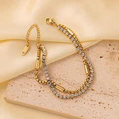 Chain Bracelet 416 - 316L stainless steel by Qimati