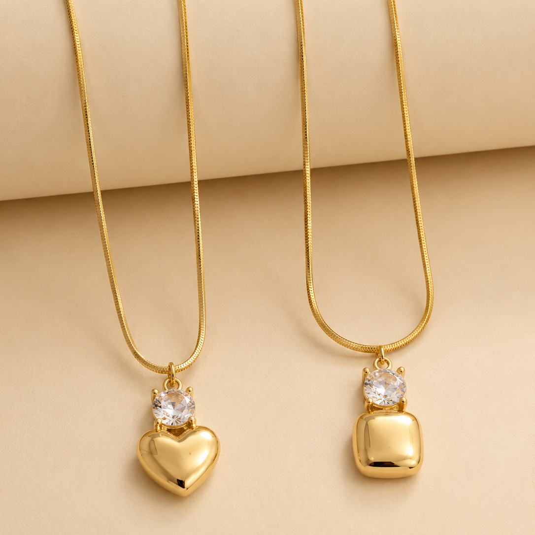 Necklace 399 - 304 stainless steel by Qimati