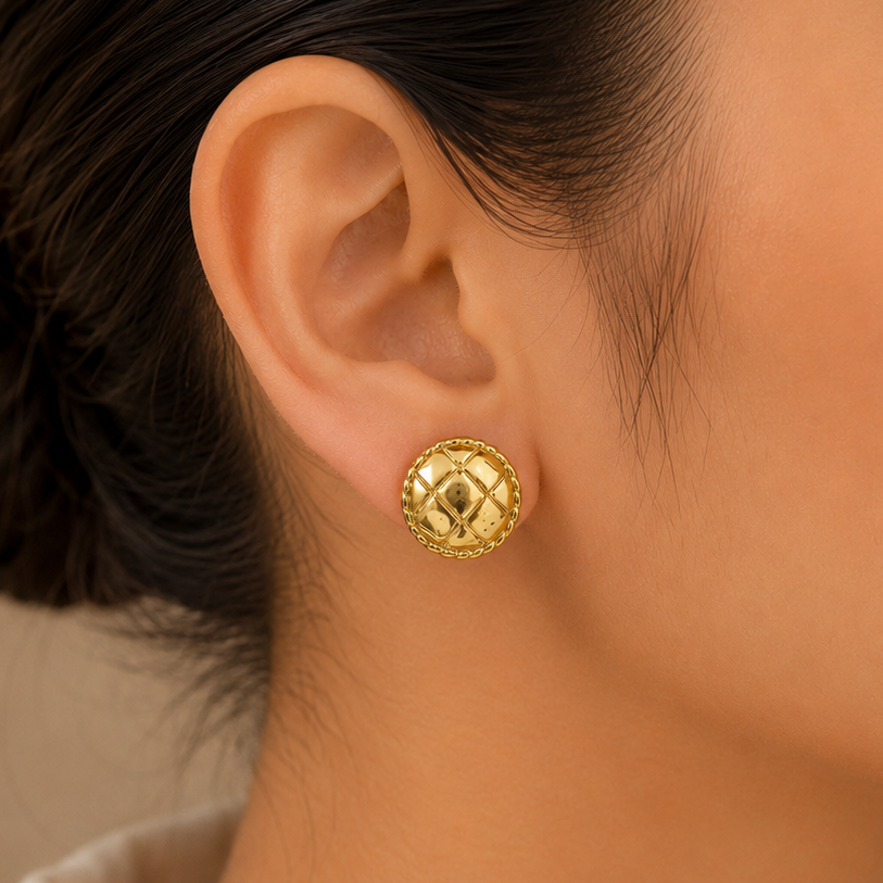 Earrings 425 - 304 stainless steel by Qimati