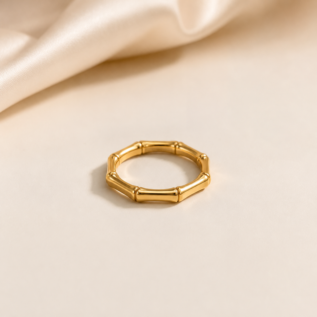 Rings S082 - 316L stainless steel by Qimati