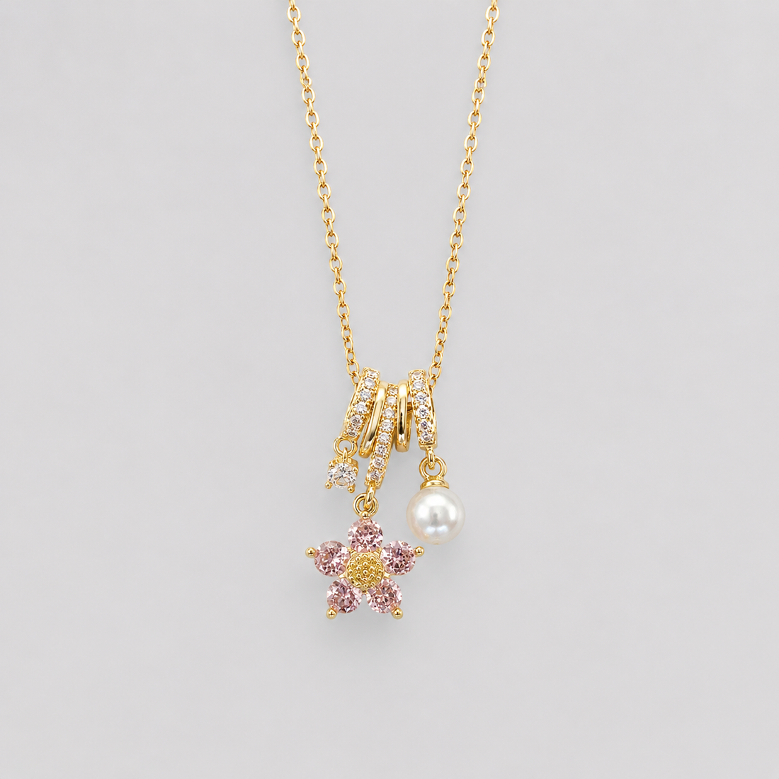 Necklace 526 - 316L stainless steel by Qimati