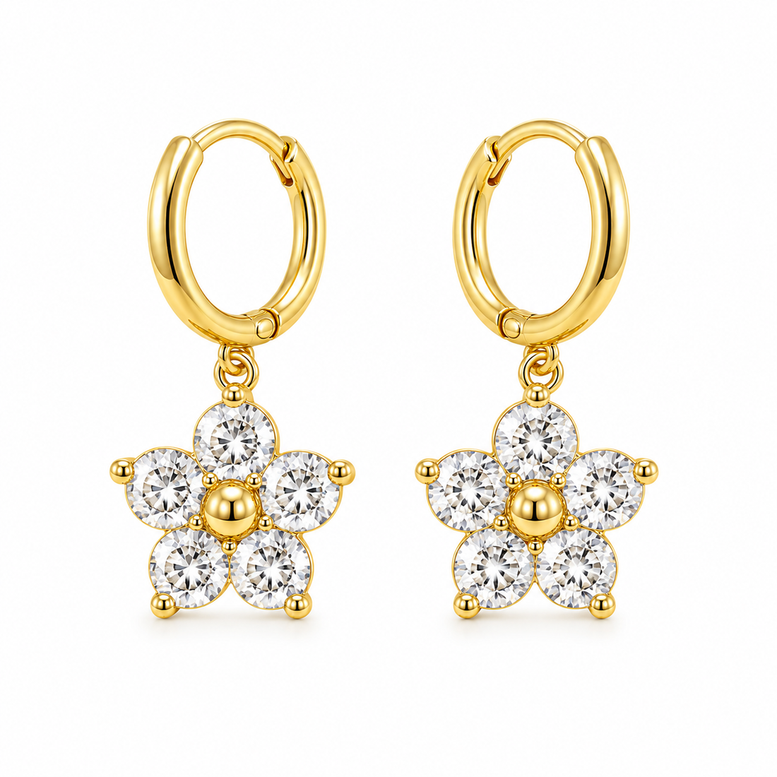 Earrings 260 - 316L stainless steel by Qimati