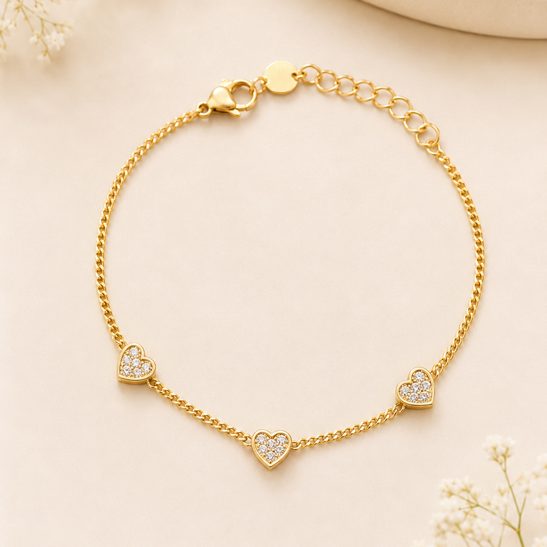 Chain Bracelet 152 - 316L stainless steel by Qimati
