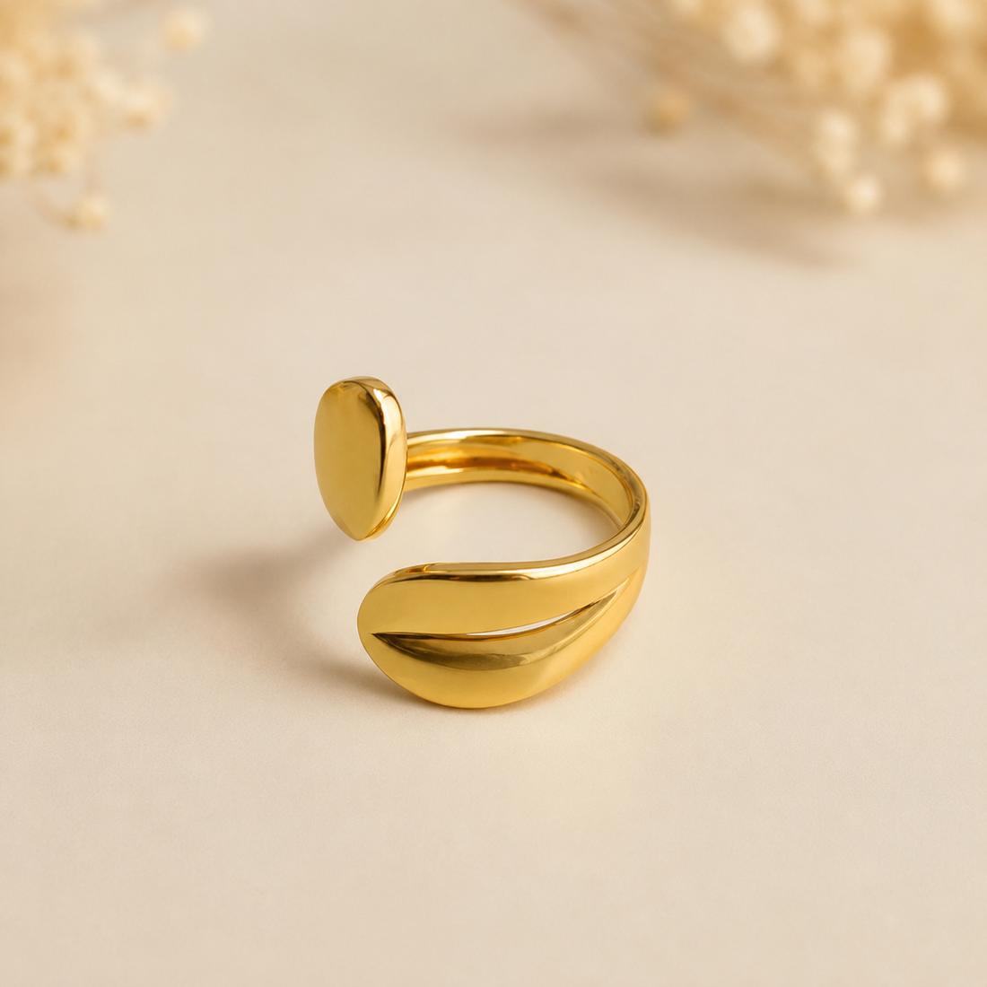 Rings S073 - 316L stainless steel by Qimati