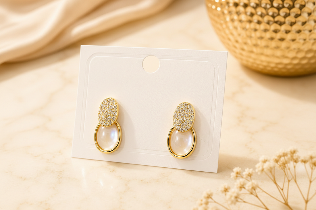 Earrings 459 - 304 stainless steel by Qimati