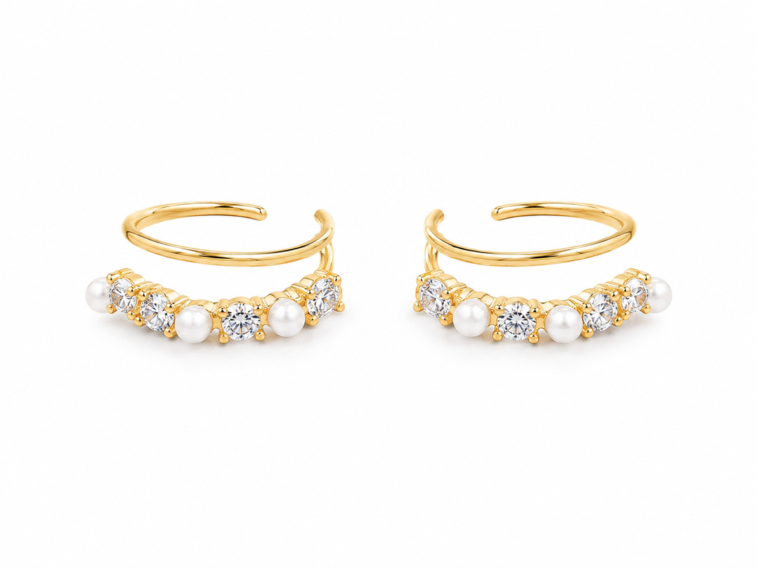Earrings 262 - 316L stainless steel by Qimati
