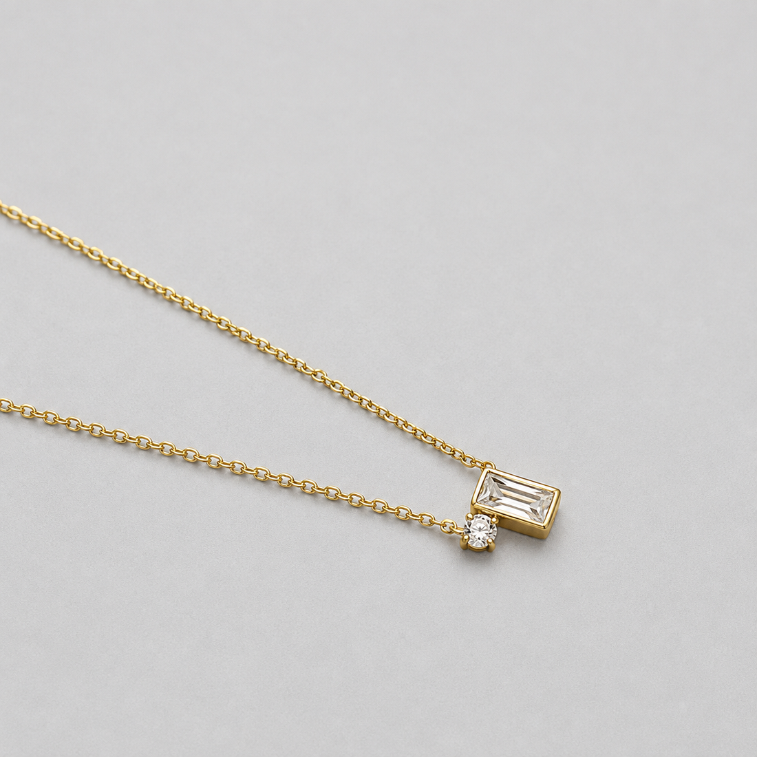 Necklace 518 - 316L stainless steel by Qimati