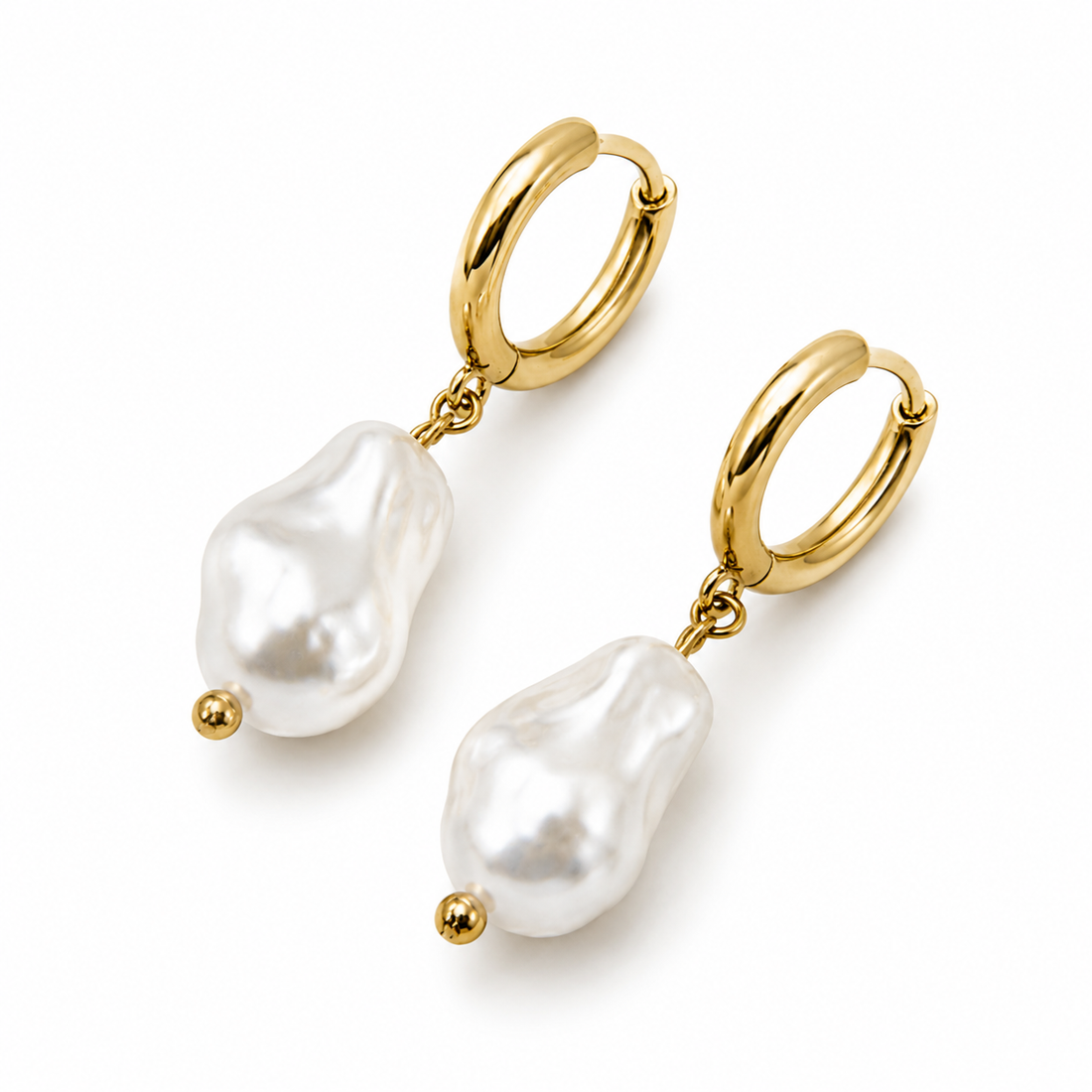 Earrings 252 - 304 stainless steel by Qimati