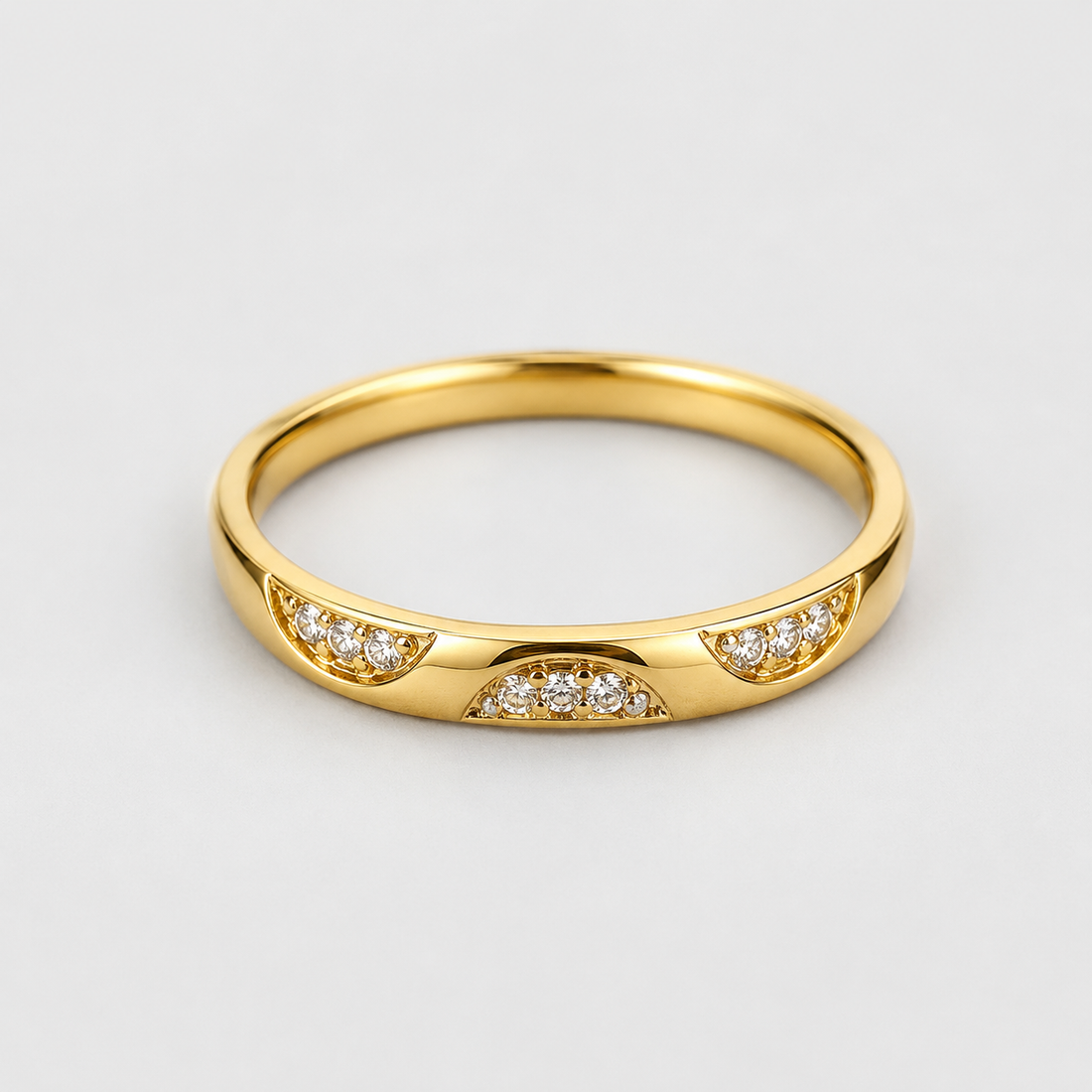 Rings 174 - 316L stainless steel by Qimati