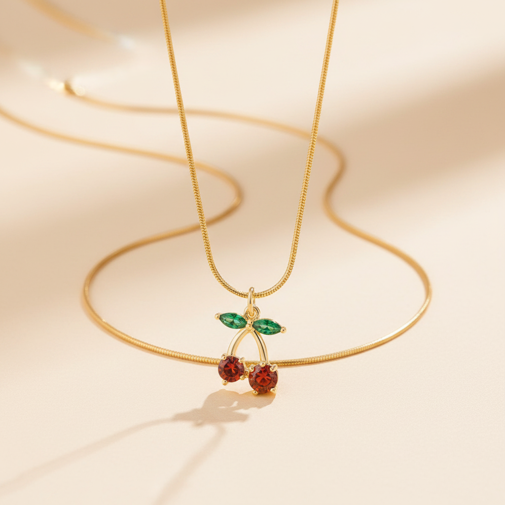 Necklace 665 - 316L stainless steel by Qimati