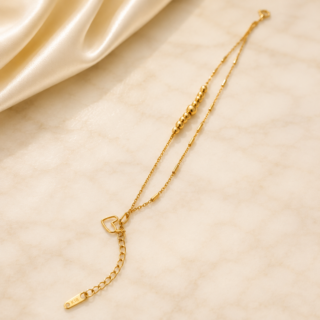 Anklets S095 - 316L stainless steel by Qimati