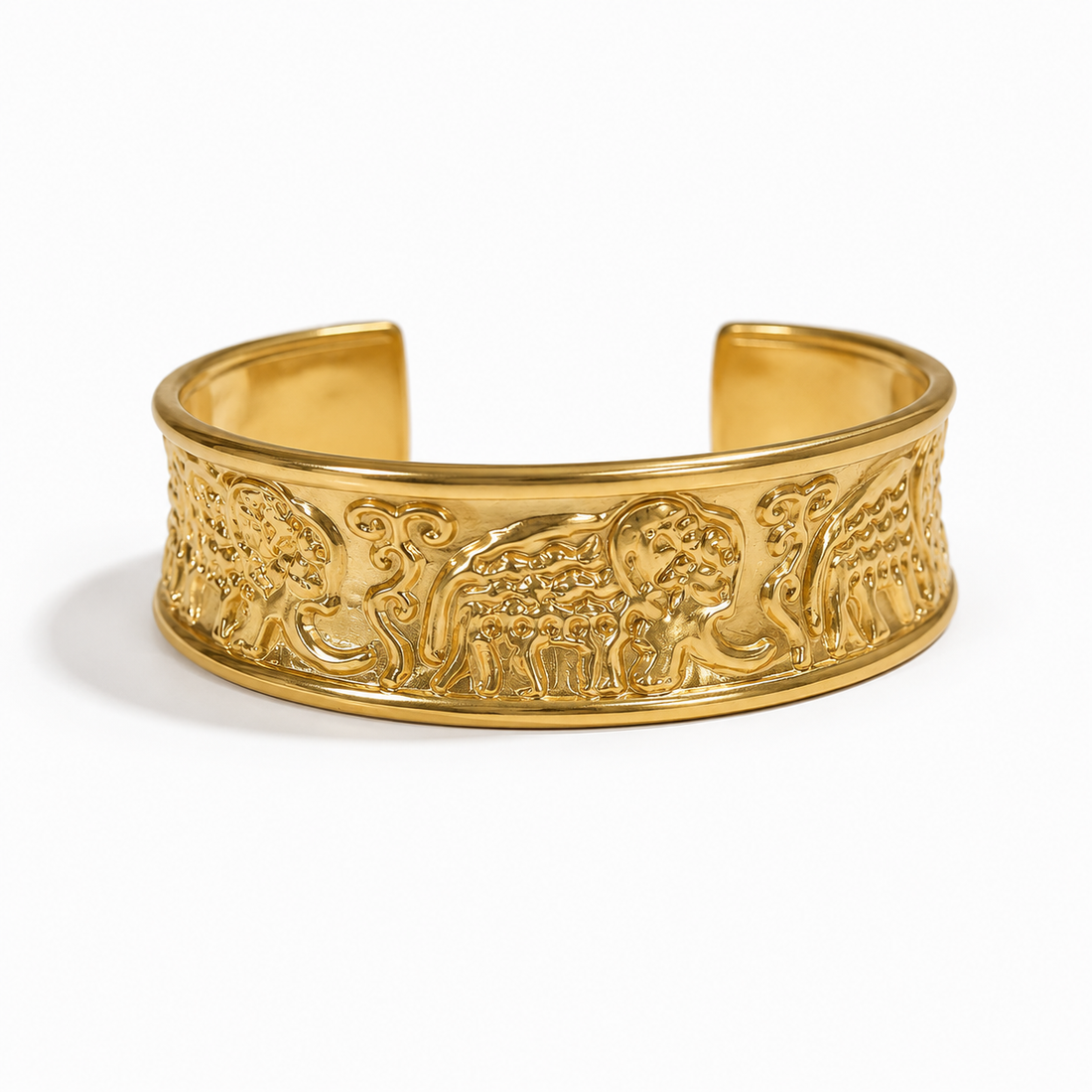 Kada Bracelet S063 - 316L stainless steel by Qimati