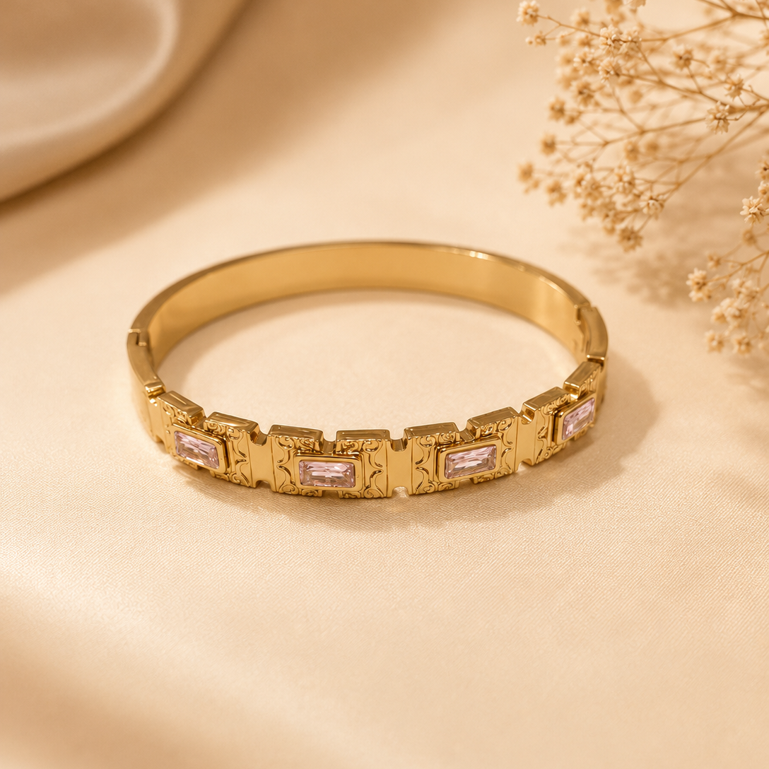 Bracelet Kada 253 - 304 stainless steel by Qimati