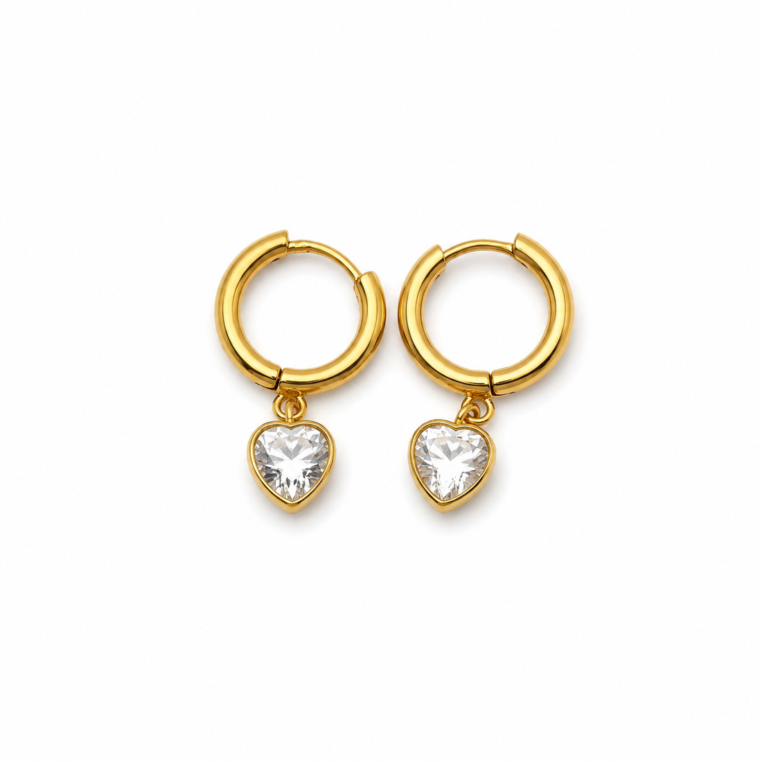 Earrings 314 - 316L stainless steel by Qimati