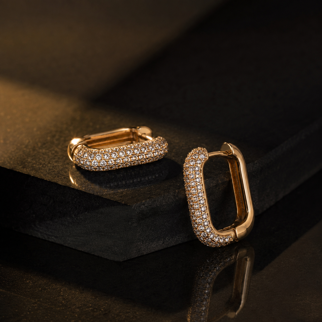 Earrings 655 (Rose Gold) — product photograph