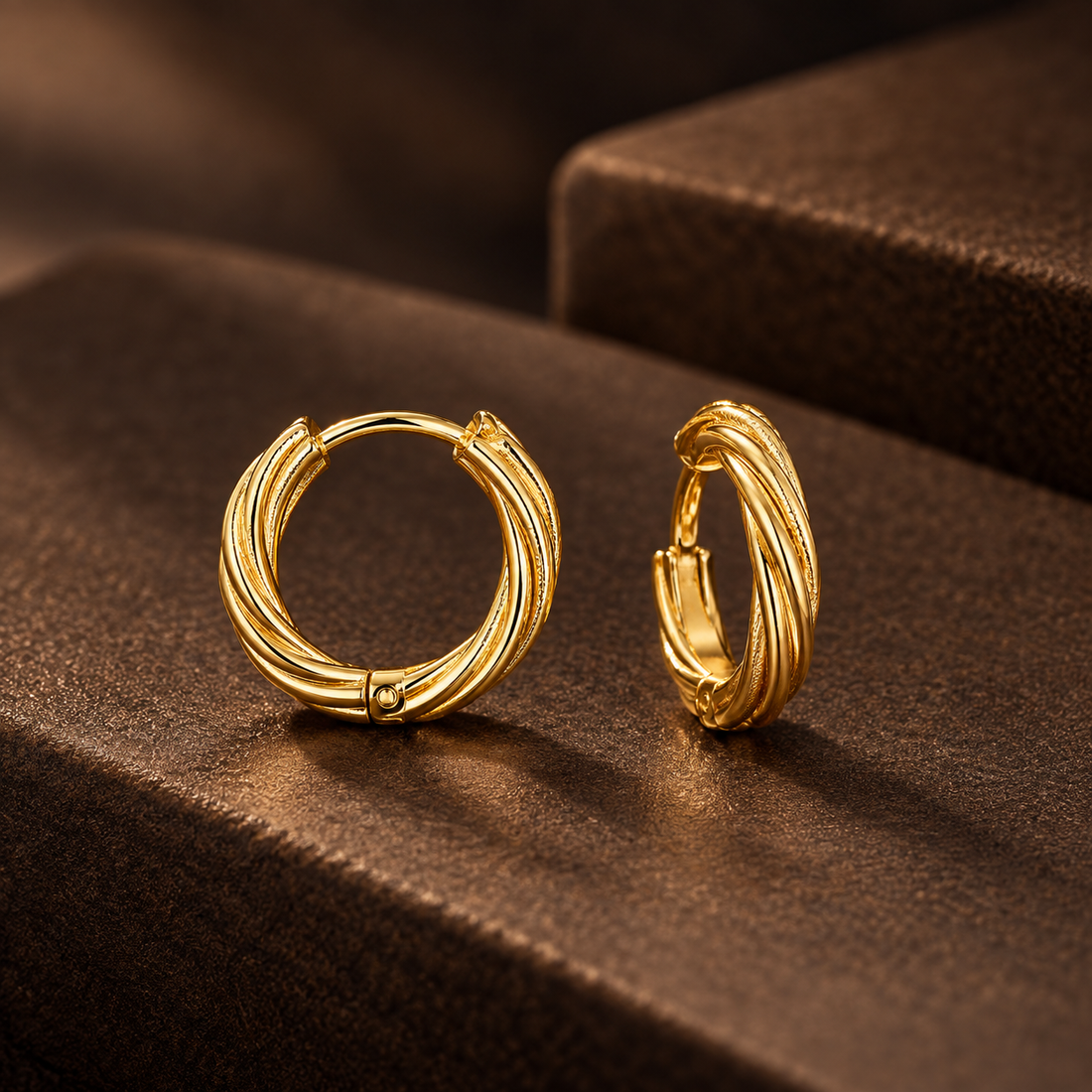 Earrings 792 (Huggies) — product photograph