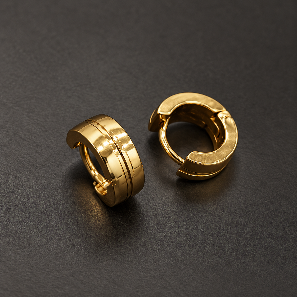 Earrings 795 (Small Huggies) — product photograph