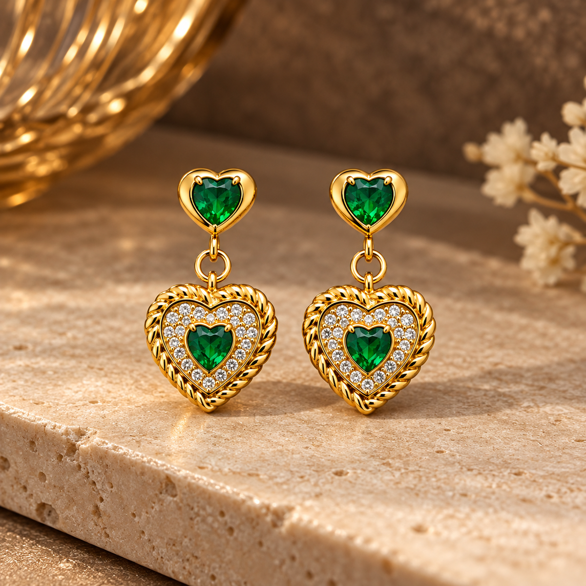 Earrings 889 — product photograph