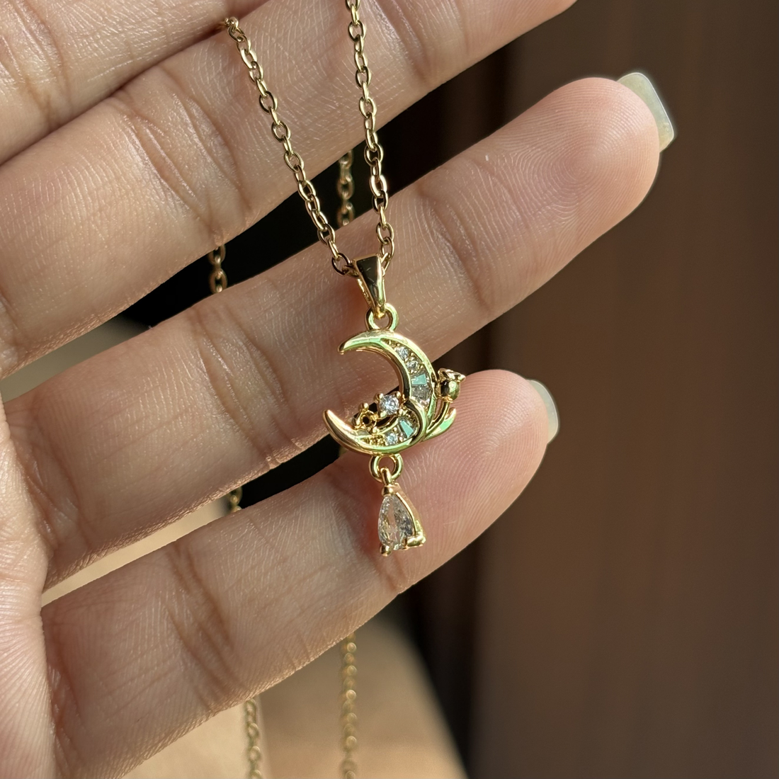 Necklace 081 - 316L stainless steel by Qimati