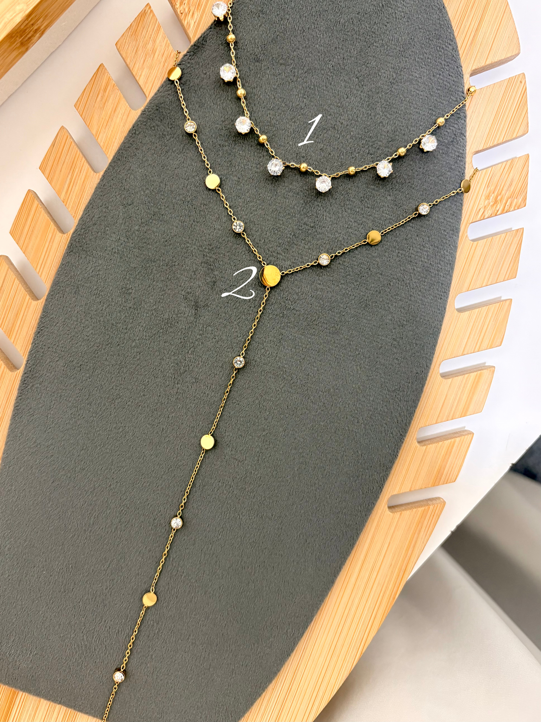 Necklace 189 - 316L stainless steel by Qimati