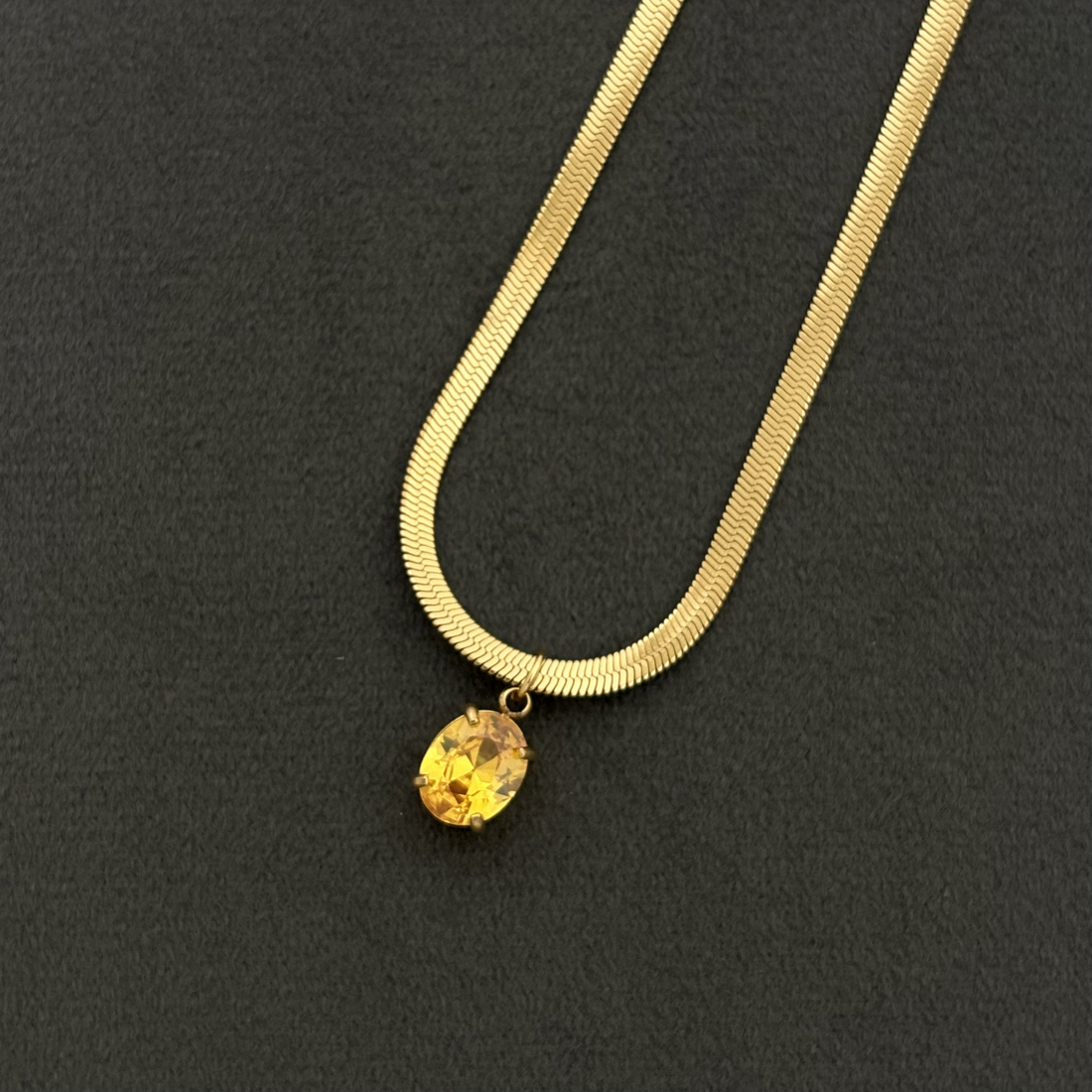 Necklace 070 - 316L stainless steel by Qimati