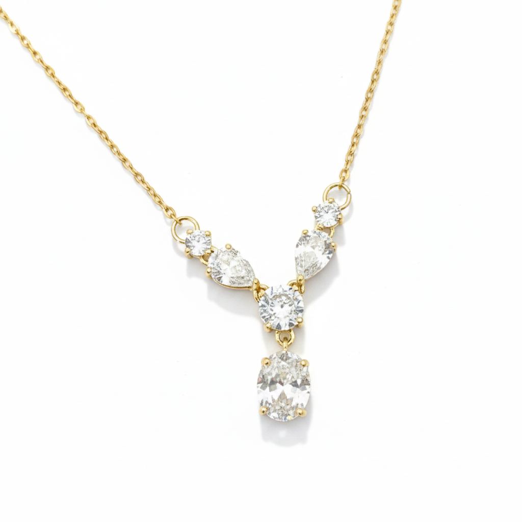 Necklace 087 - 316L stainless steel by Qimati