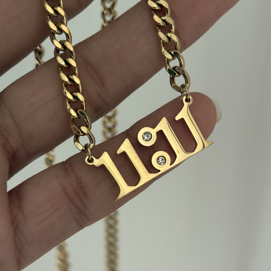 Necklace 073 - 316L stainless steel by Qimati