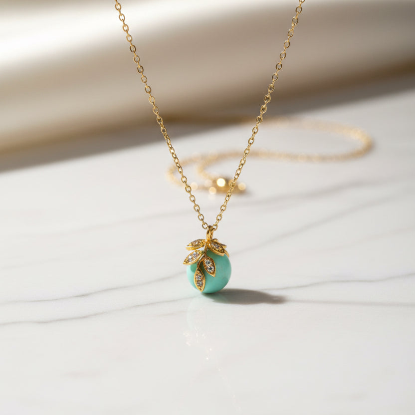 Necklace 308 - 316L stainless steel by Qimati