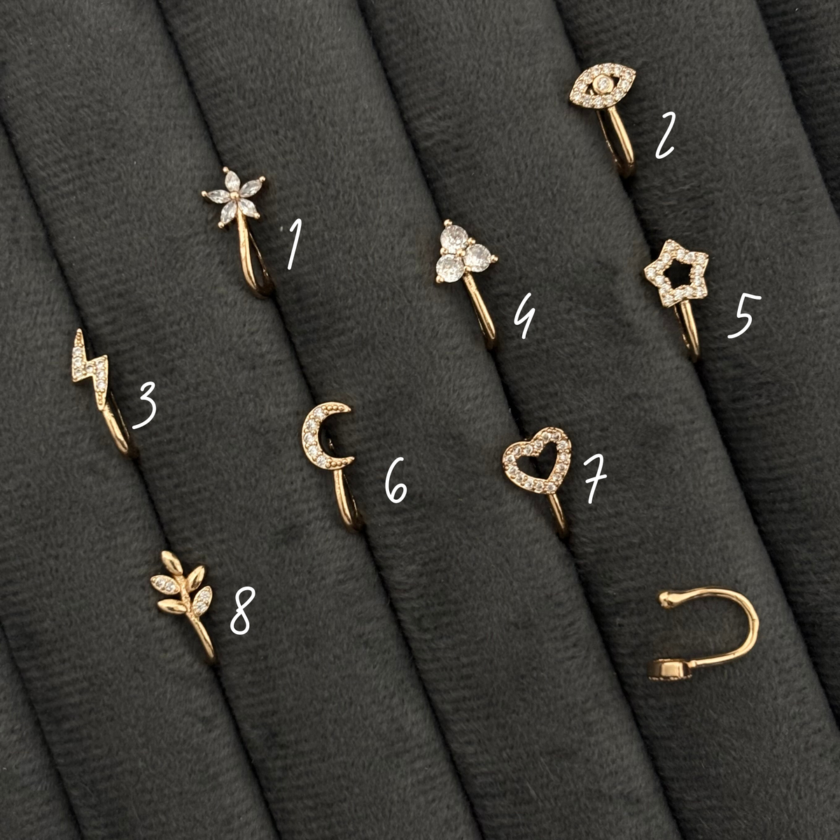 Nose Pin 003 (Rose Gold)