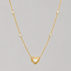 Necklace 558 - 316L stainless steel by Qimati