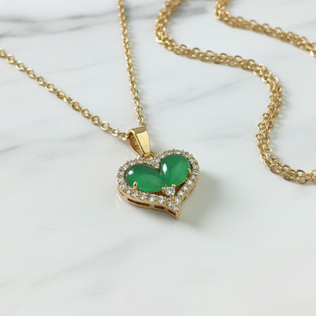 Necklace 093 - 304 stainless steel by Qimati