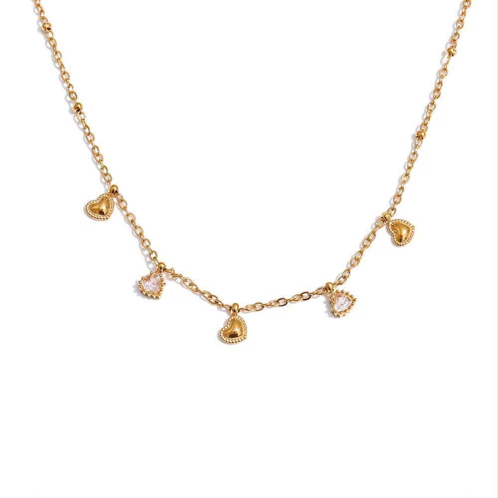 Necklace 1086 - 316L stainless steel by Qimati