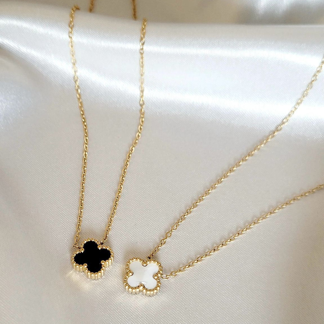 Necklace 729 (Reverse Colours) - 316L stainless steel by Qimati