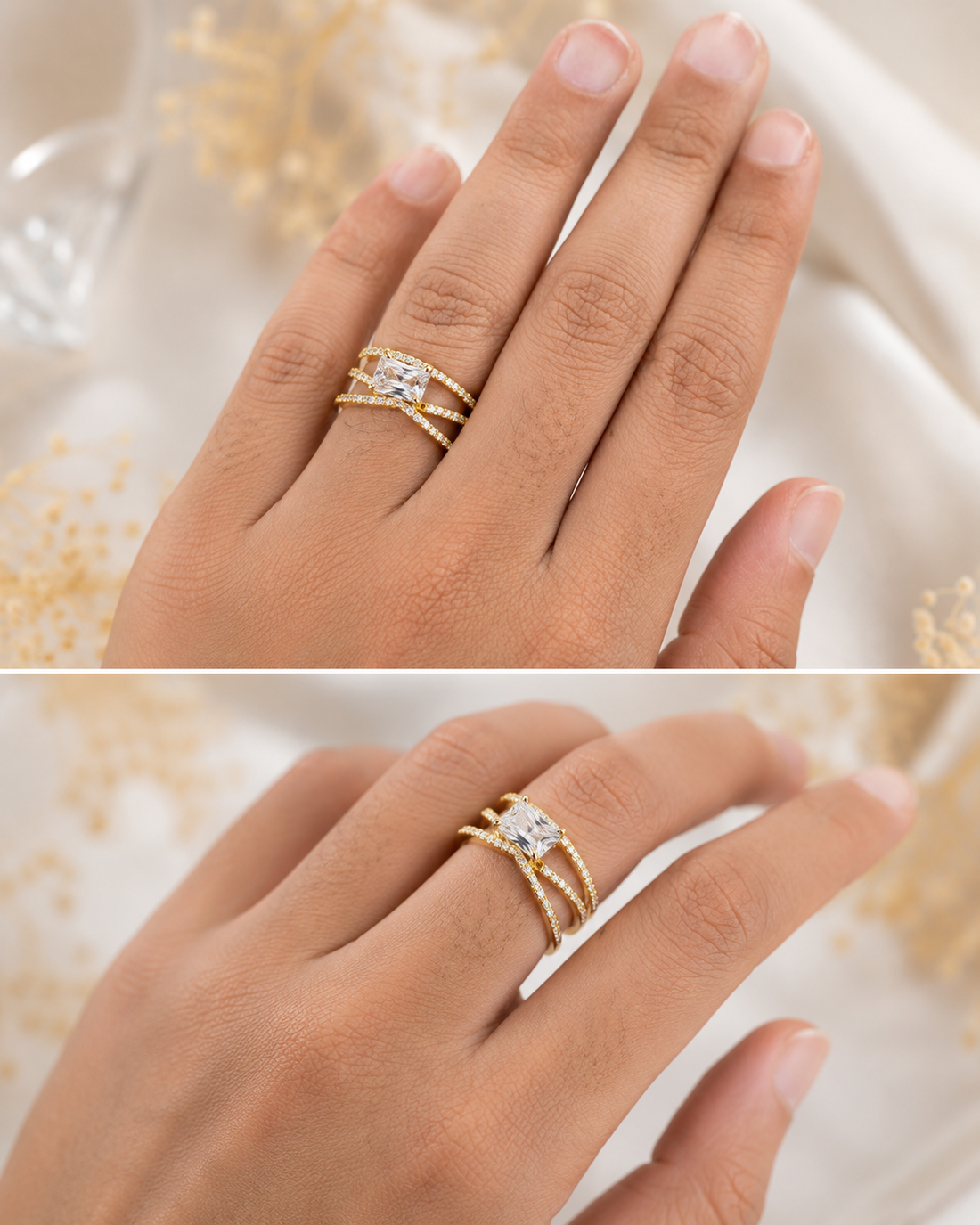 Rings 102 - 316L stainless steel by Qimati