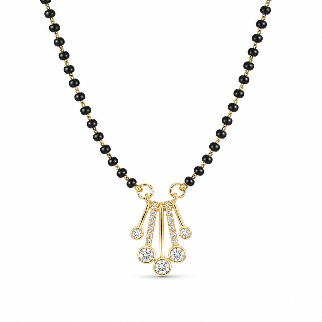 Necklace 575 - brass by Qimati